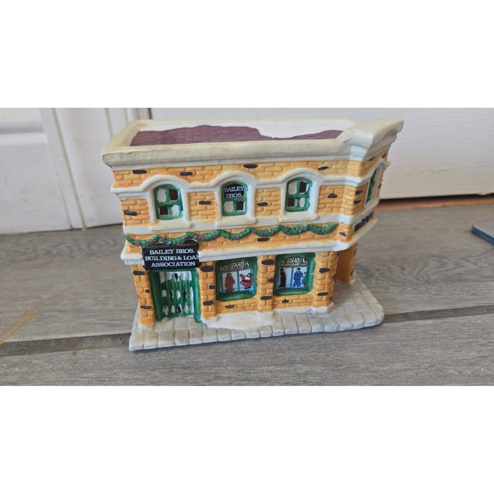 1994 Its A Wonderful Life Bailey Bros Building & Loan Association Village House